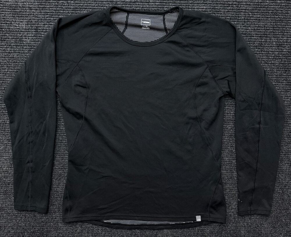 The North Face Flashdry Long Sleeve Top Crew Neck Black Men’s Large